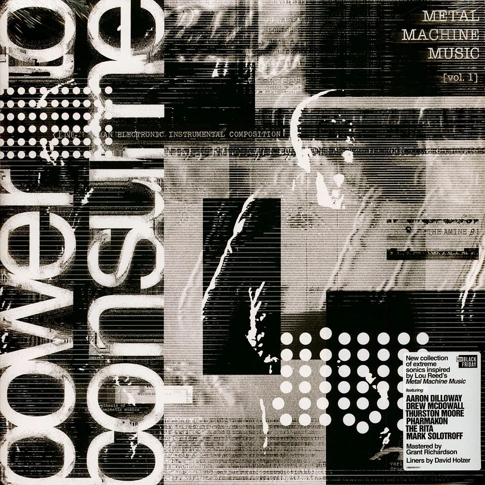 Lou Reed - Metal Machine Music Redux Volume 1 Black Friday Record