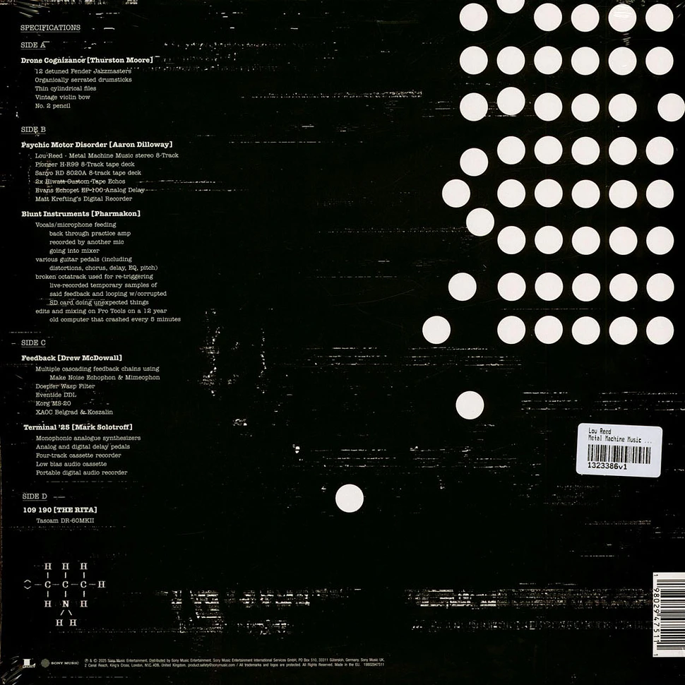 Lou Reed - Metal Machine Music Redux Volume 1 Black Friday Record