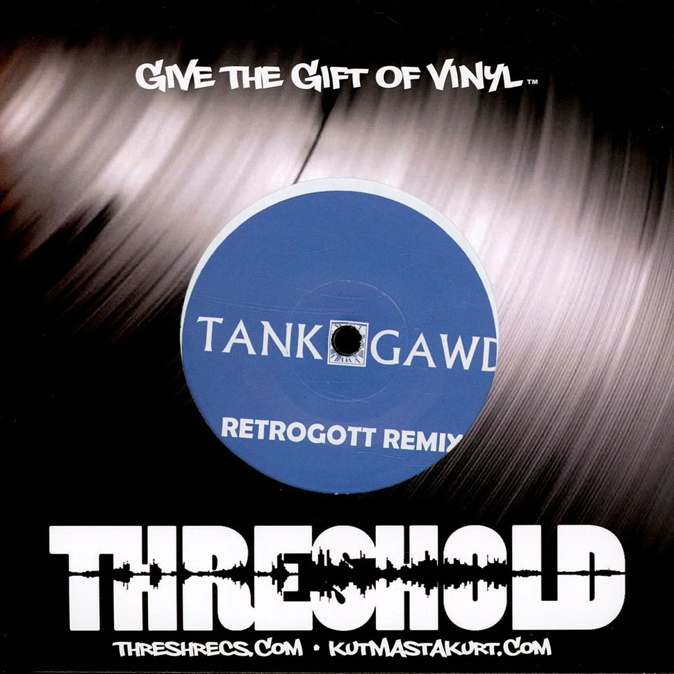 KutMasta Kurt & Moka Only Present Tank Gawd - We're Rhymin Feat. Rushden & Diamonds & Retrogott Black Vinyl Edition