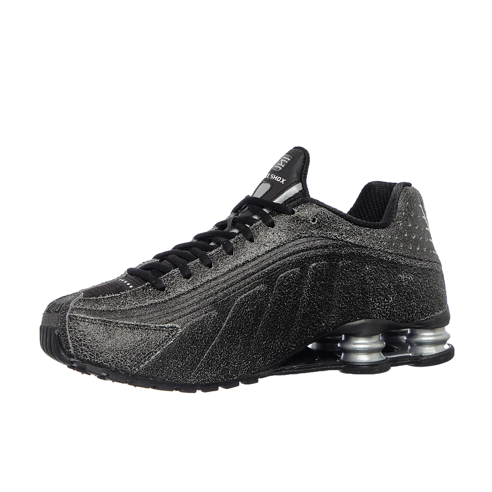 Nike - Shox R4 QS (Black / Sail / Light Smoke Grey / Metallic Silver) | HHV