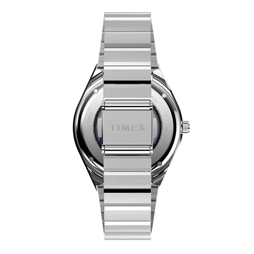 Timex x NASA - Q Timex Nasa Watch (Sst Case / Black Dial / Sst Bracelet ...