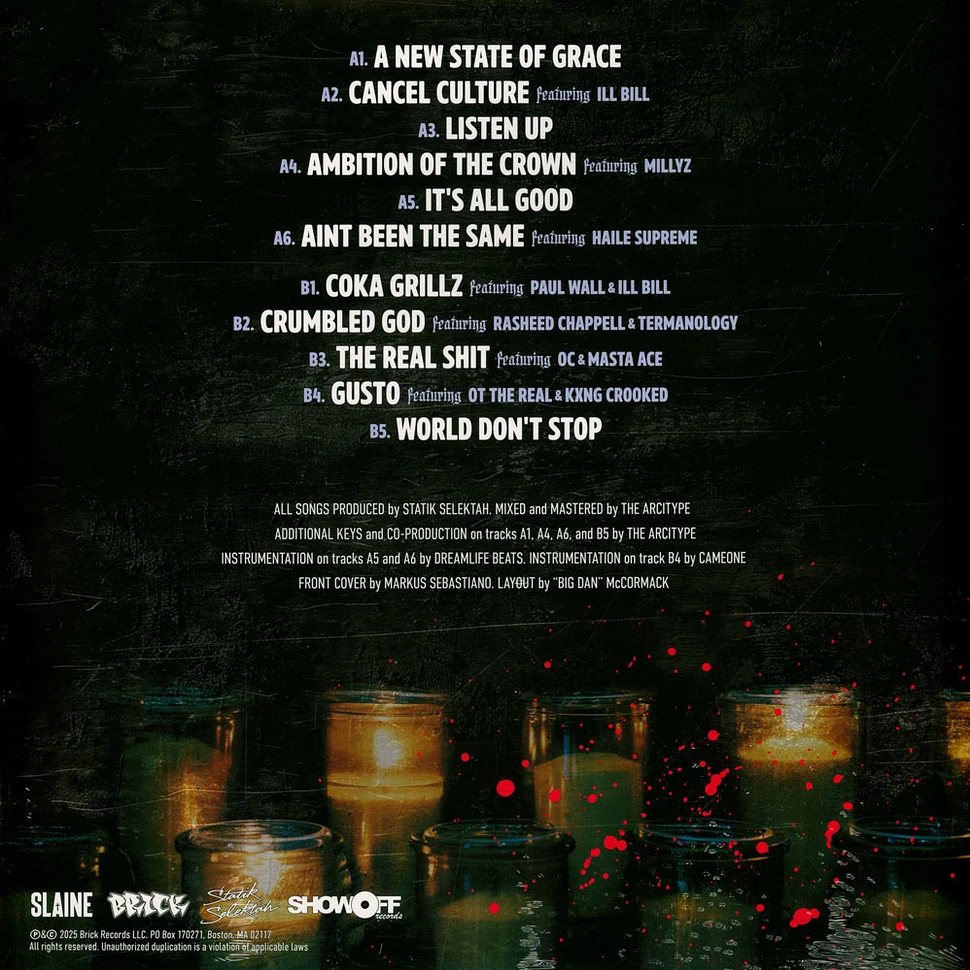 Slaine & Statik Selektah - New State Of Grace