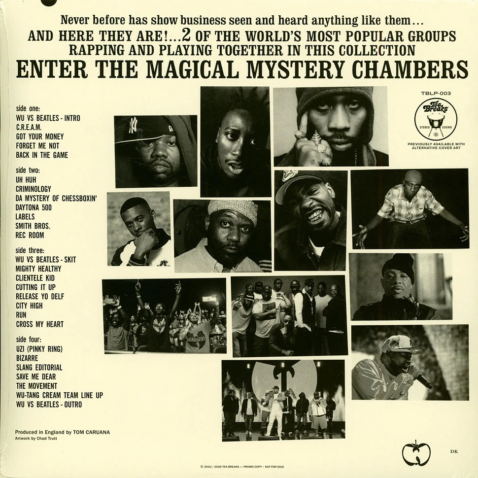 Wu-Tang Vs The Beatles - Enter The Magical Mystery Chambers New Edition Olive Green Vinyl Edition