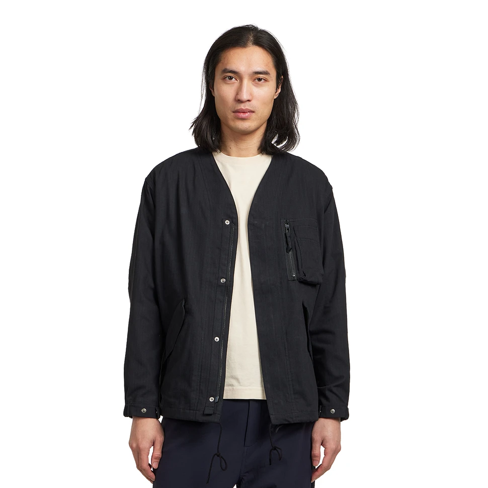 Snow Peak - TAKIBI Herringbone Collarless Jacket