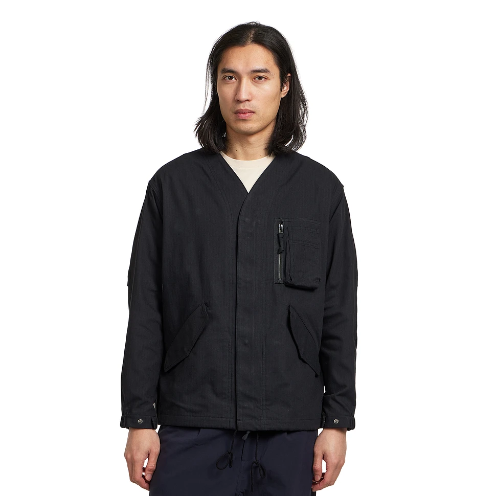 Snow Peak - TAKIBI Herringbone Collarless Jacket