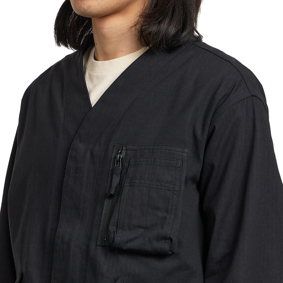 Snow Peak - TAKIBI Herringbone Collarless Jacket