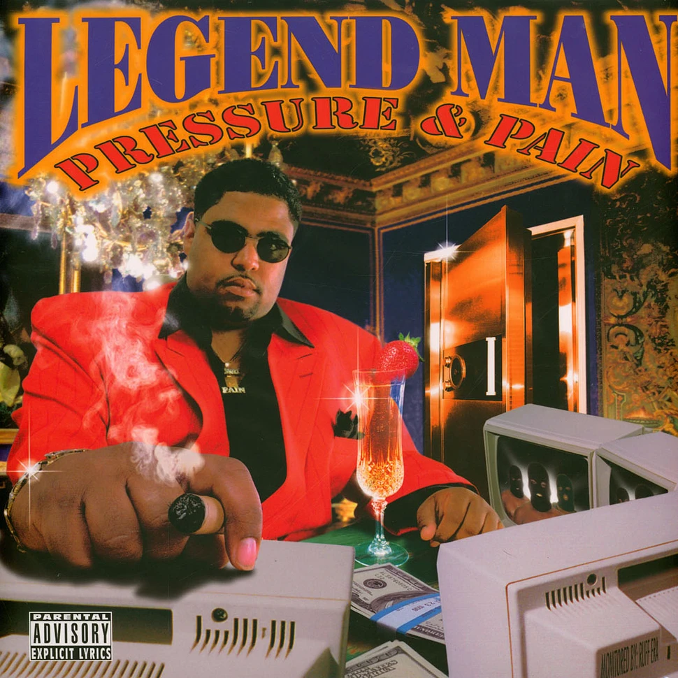 Legend Man - Pressure & Pain Splatter Vinyl Edition - Vinyl 2LP