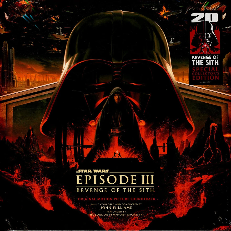 John Williams OST Star Wars Revenge Of The Sith Red