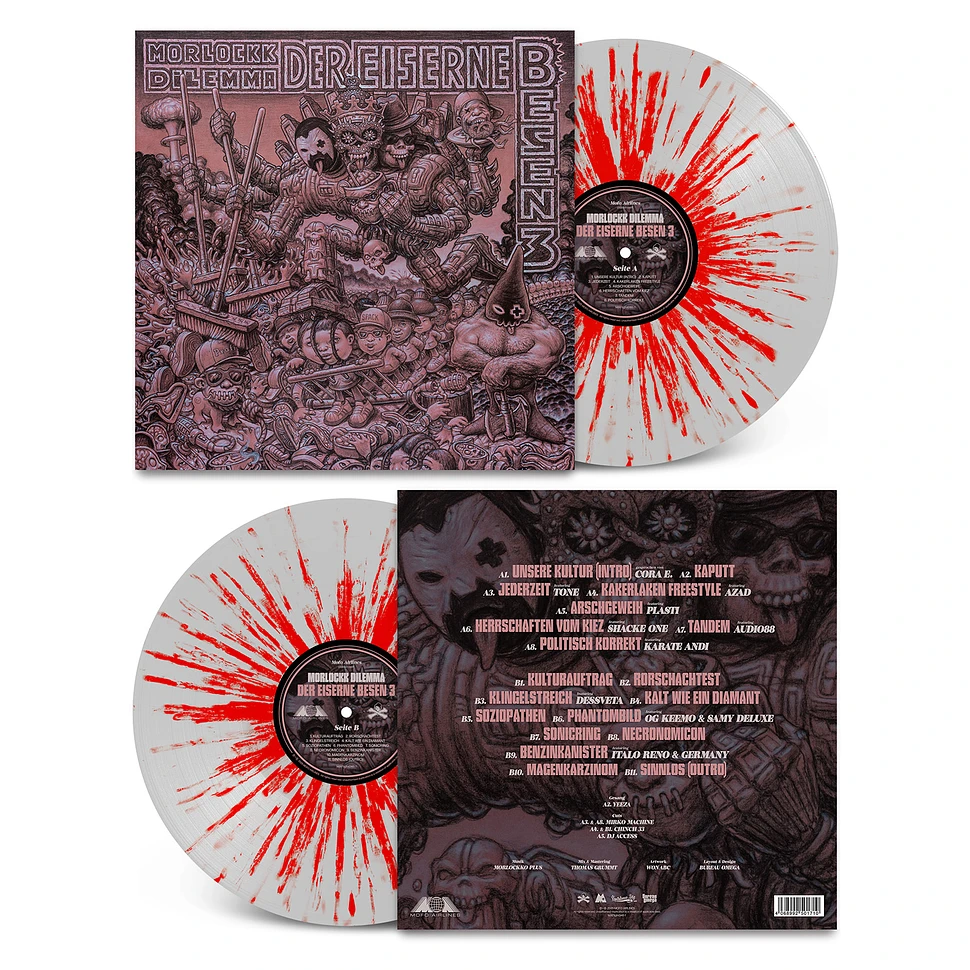 Morlockk Dilemma - Der Eiserne Besen 3 HHV Exclusive Splatter Vinyl Edition