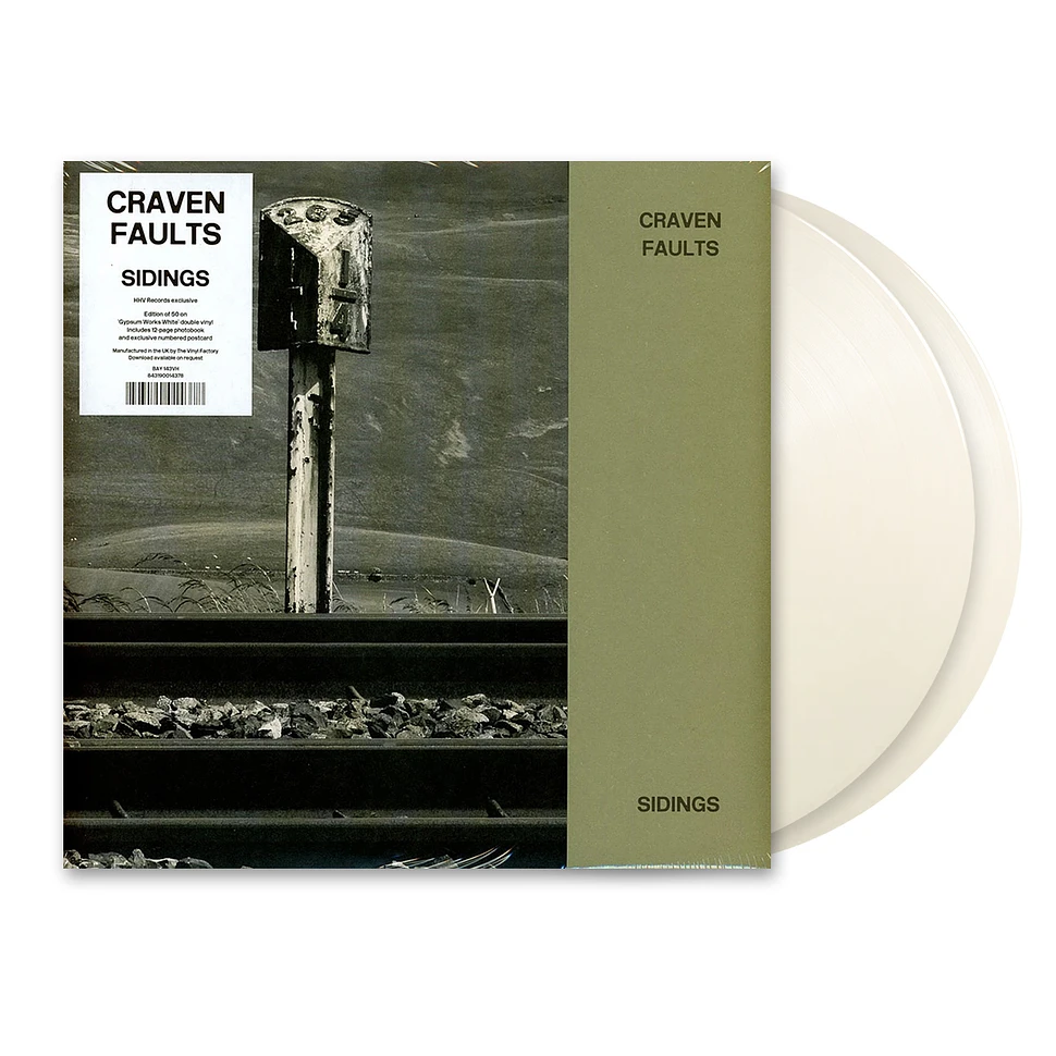 Craven Faults - Sidings HHV Exclusive Gypsum Works White Vinyl Edition