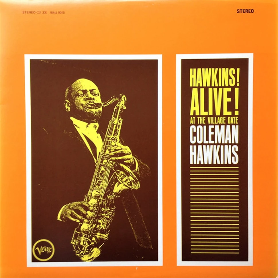 Coleman Hawkins Hawkins! Alive! At The Village Gate Vinyl LP 1981