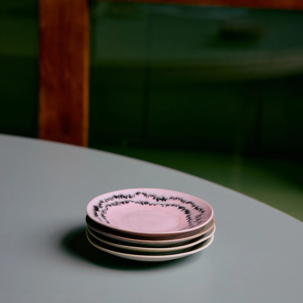 HKLIVING - 70s Ceramics: Saucers (Set of 4)