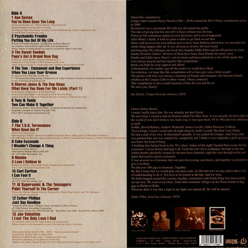 Henry Storch - This Is DJ's Choice Volume 5