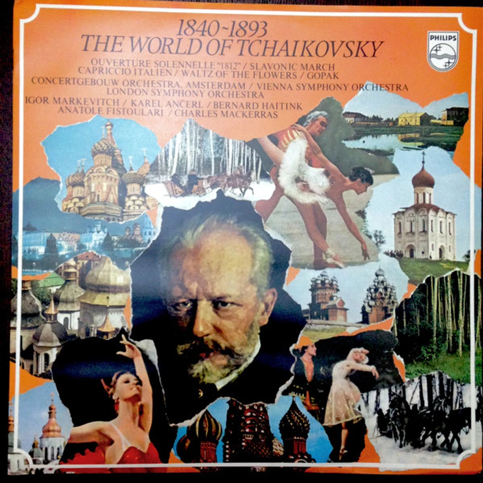 Pyotr Ilyich Tchaikovsky - 1840~1893 The World Of Tchaikovsky - Vinyl ...