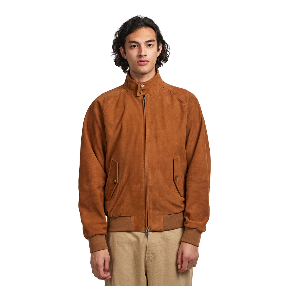 G9 Suede Harrington Jacket
