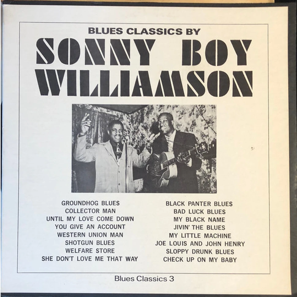 Sonny Boy Williamson Blues Classics By Sonny Boy Williamson Vinyl sonny-boy-williamson-blues-classics-by-sonny-boy-williamson-vinyl