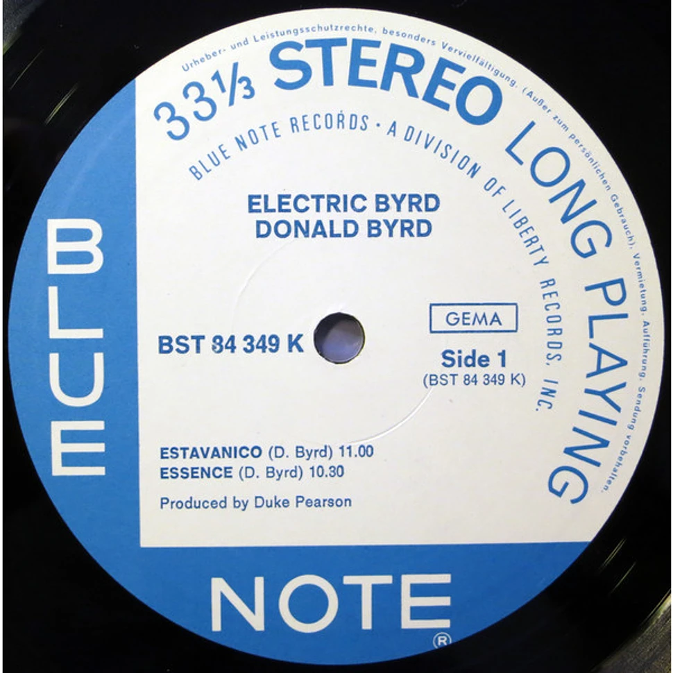 Donald Byrd - Electric Byrd - Vinyl LP - 1970 - DE - Original | HHV