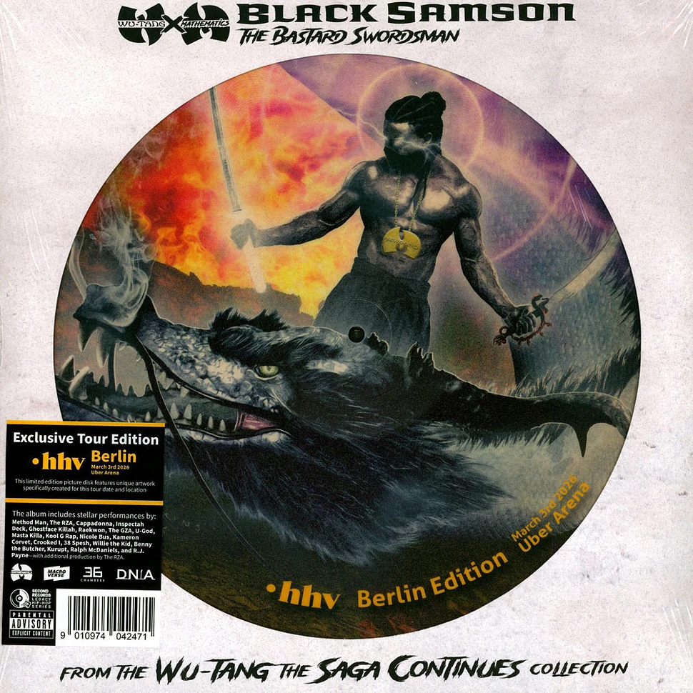 Wu-Tang X Mathematics - Black Samson, The Bastard Swordsman HHV