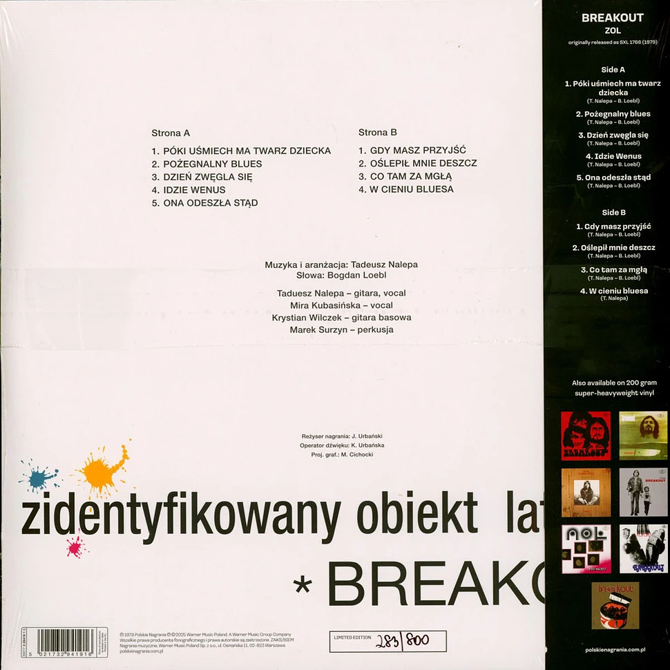 Breakout - Zol - Zidentyfikowany Obiekt Latajacy