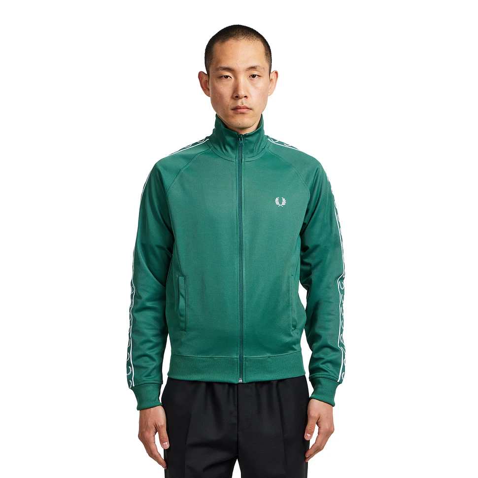 Constrast Taped Track Jacket