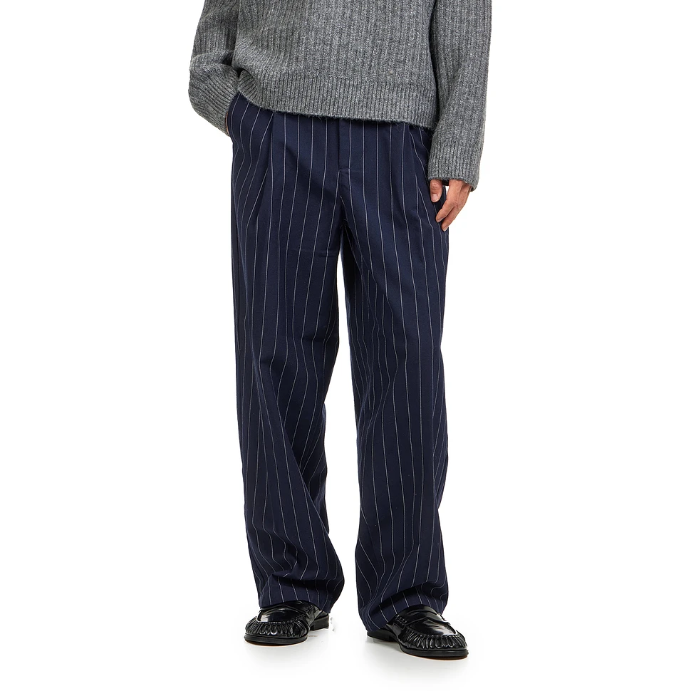 Dean Stripe Pleated Pant