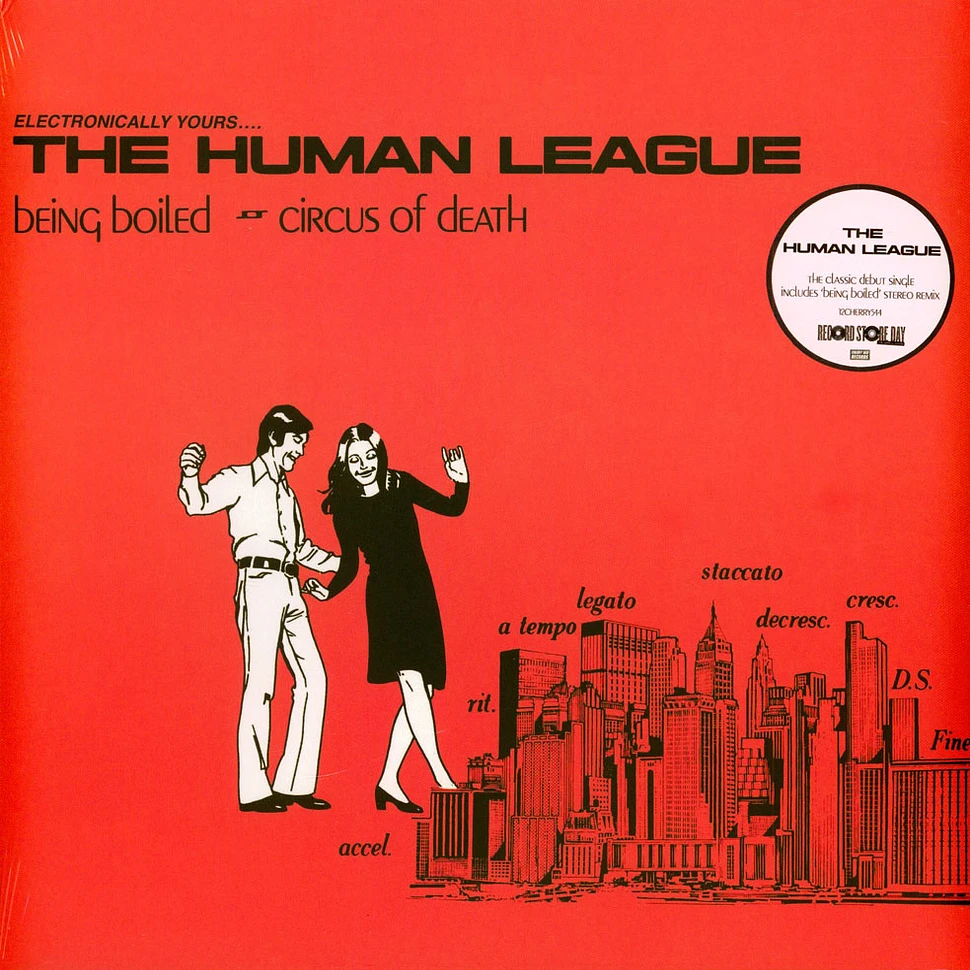 THE HUMAN LEAGUE レコード The Human League - Being Boiled Record Store Day 2026 Orange Vinyl