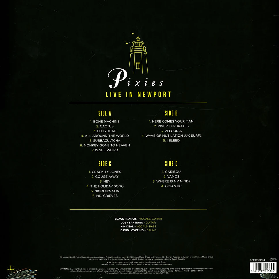 Pixies - Live In Newport Record Store Day 2026 Edition - Vinyl 2LP