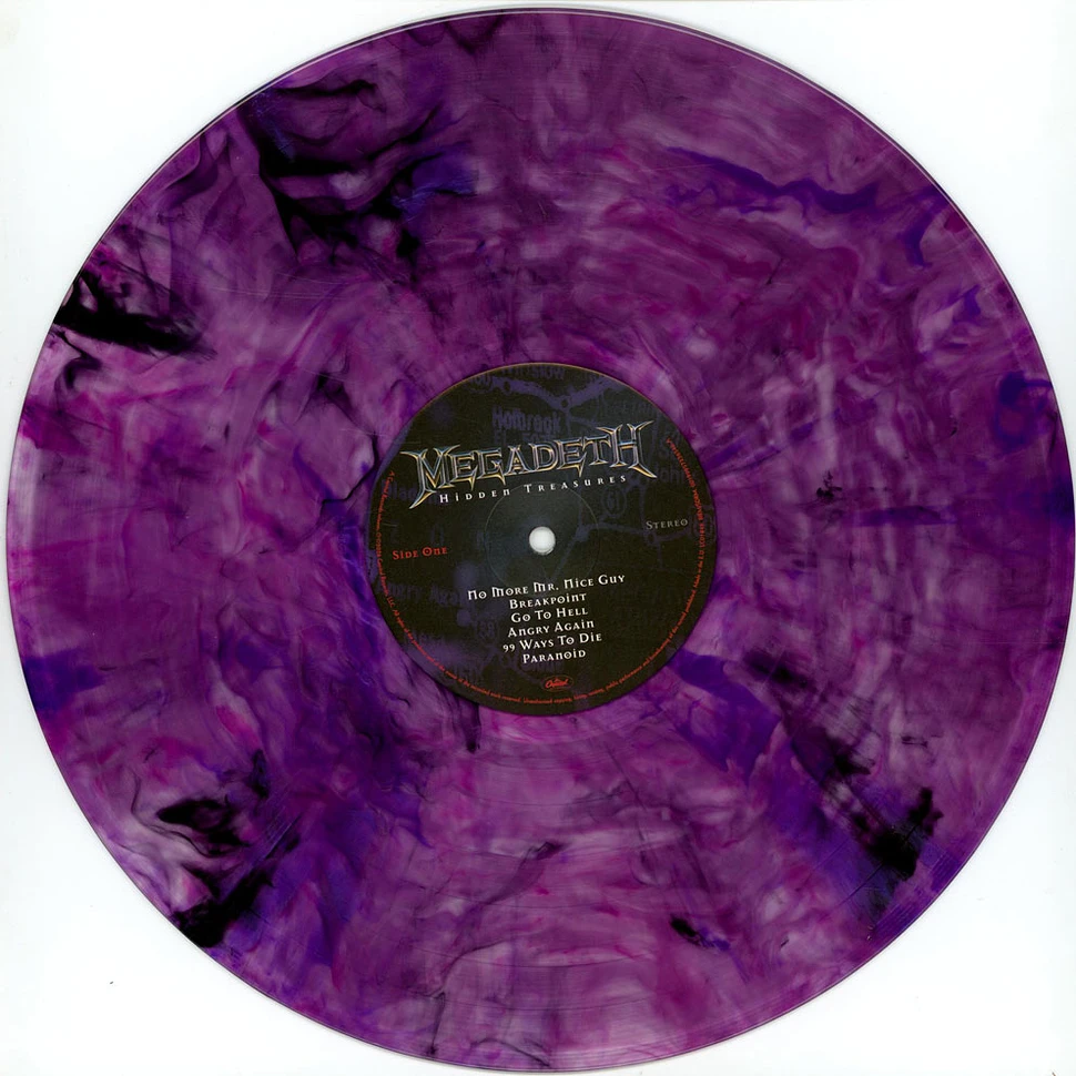 Megadeth - Hidden Treasures Record Store Day 2026 Colored Vinyl