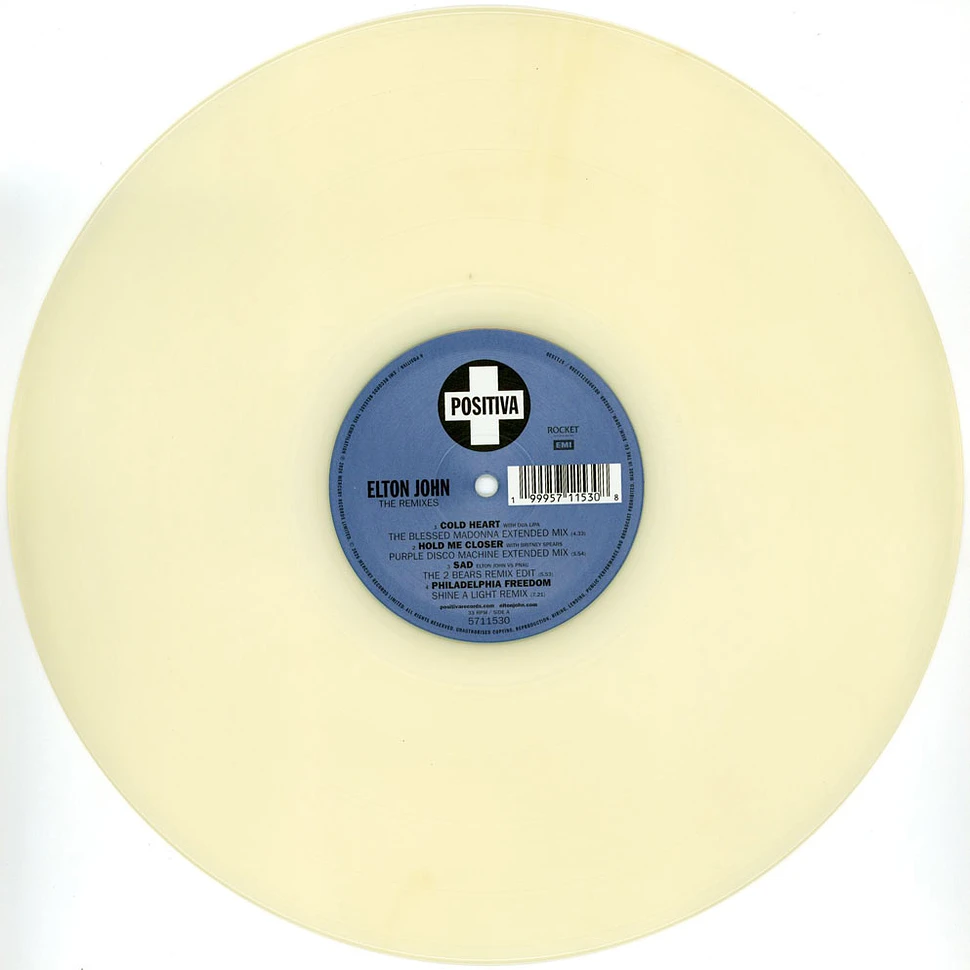 LP Elton John Positiva Presents: Elton John - The Remixes (Colore 5711530 EMI 未開封 /00260 Elton John - Positiva Presents: Elton John - The Remixes [RSD26