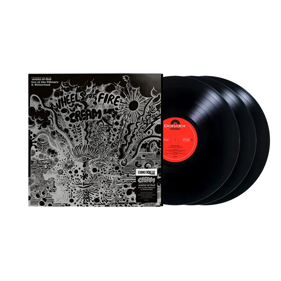 Cream - Wheels Of Fire: Live At The Fillmore & Winterland Record