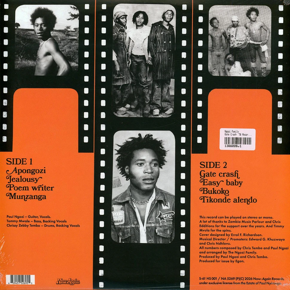 Ngozi Family - Gate Crash '78 Record Store Day 2026 Edition