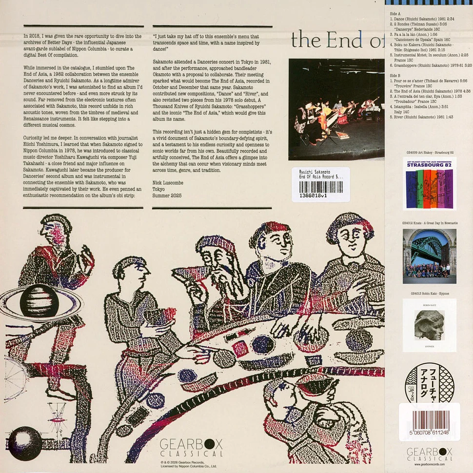 Ryuichi Sakamoto - End Of Asia Record Store Day 2026 Edition
