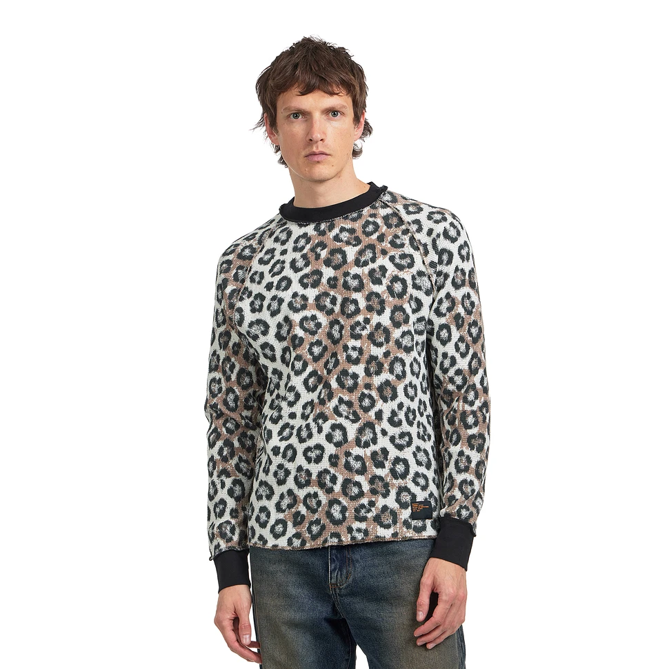 Leopard Thermal L/S Tee Shirt Knit