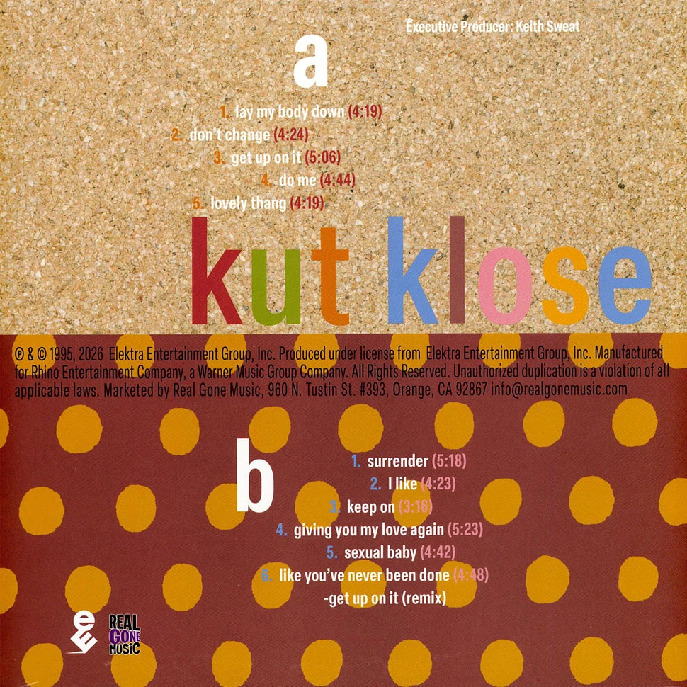 Kut Klose - Surrender - Vinyl LP - 2026 - Original | HHV