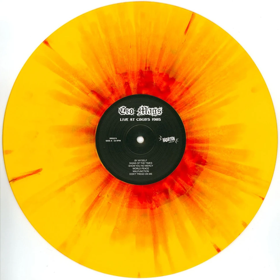 Cro-Mags - Live At Cbgb's 1985 Record Store Day 2026 Splattered