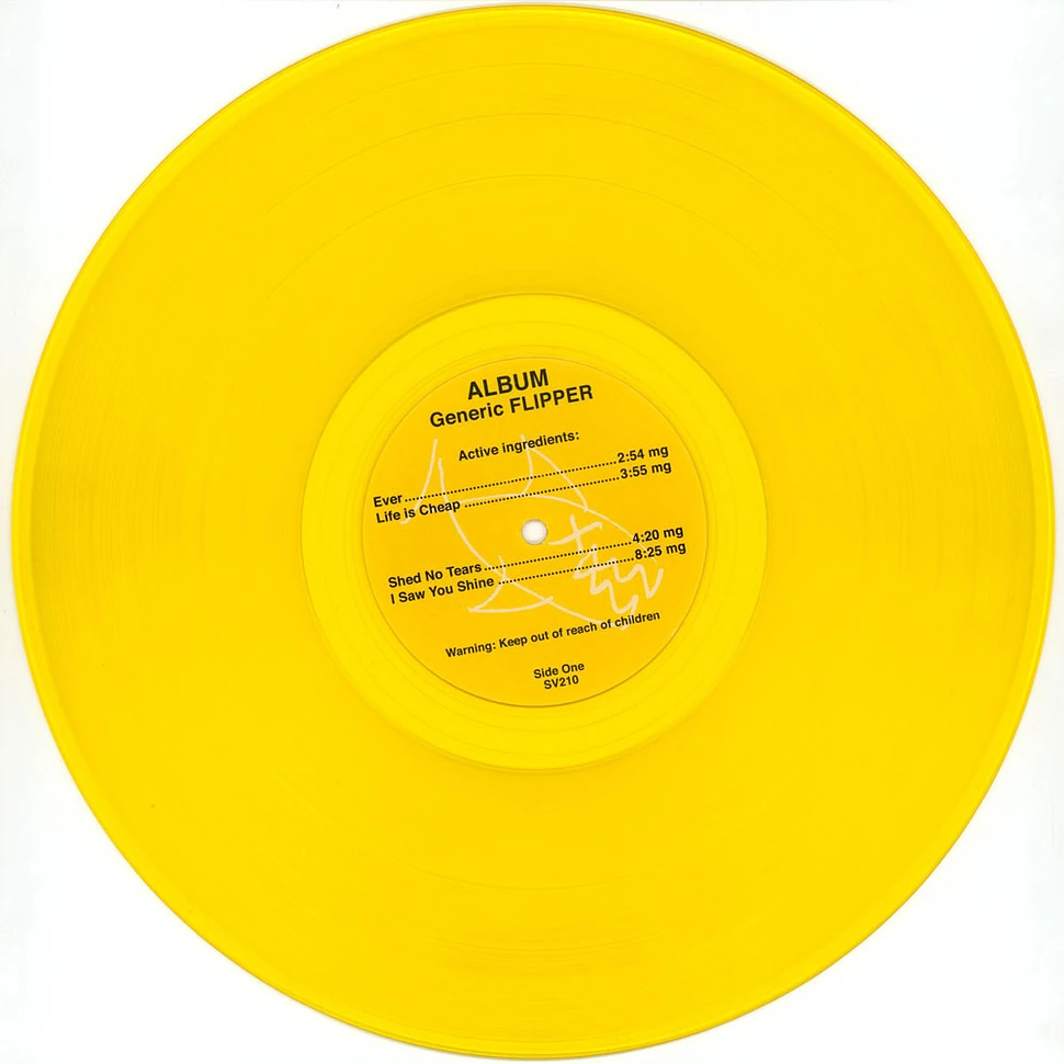 Flipper - Generic Flipper Translucent Yellow Vinyl Edition - Vinyl