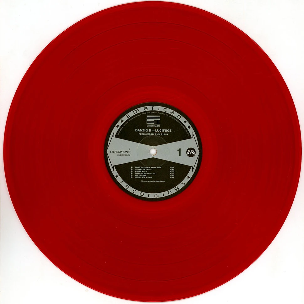 Danzig - II Lucifuge Limited Rsd Essentials Translucent Ruby Vinyl ...