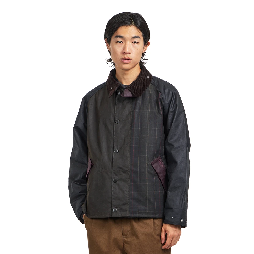 Patchwork Transport Wax Jacket