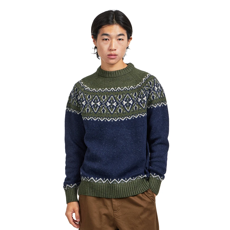 Tisbury Fairisle Crew Neck