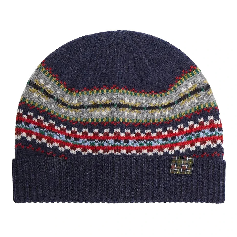 Scottish Fairisle Knitted Beanie Hat