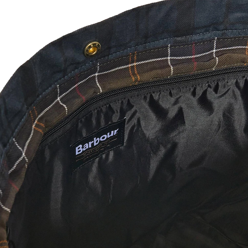 BARBOUR 필드 왁스 캐리 올 토트백