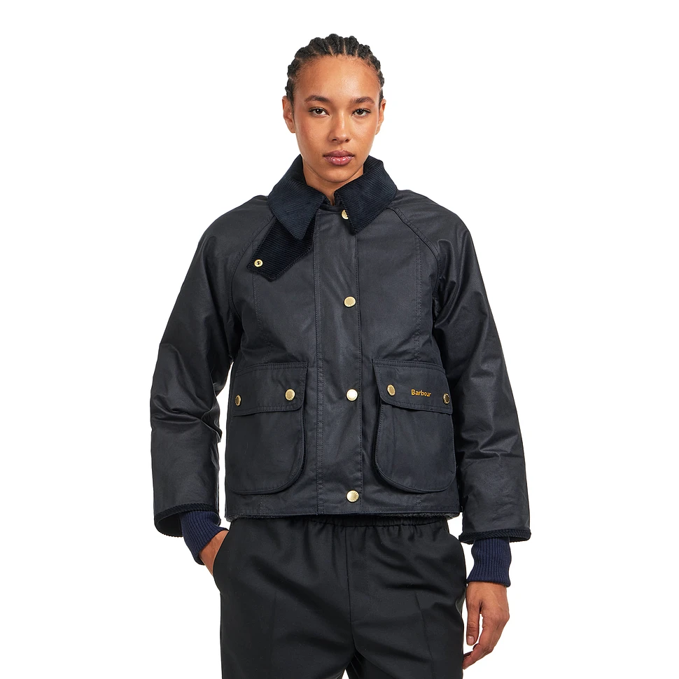 Cropped Beadnell Wax Jacket