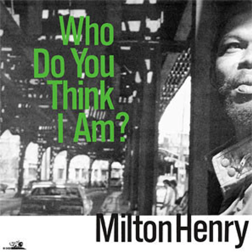 Milton Henry - Who Do You Think I Am? - Vinyl LP - 1985 - DE - Original ...