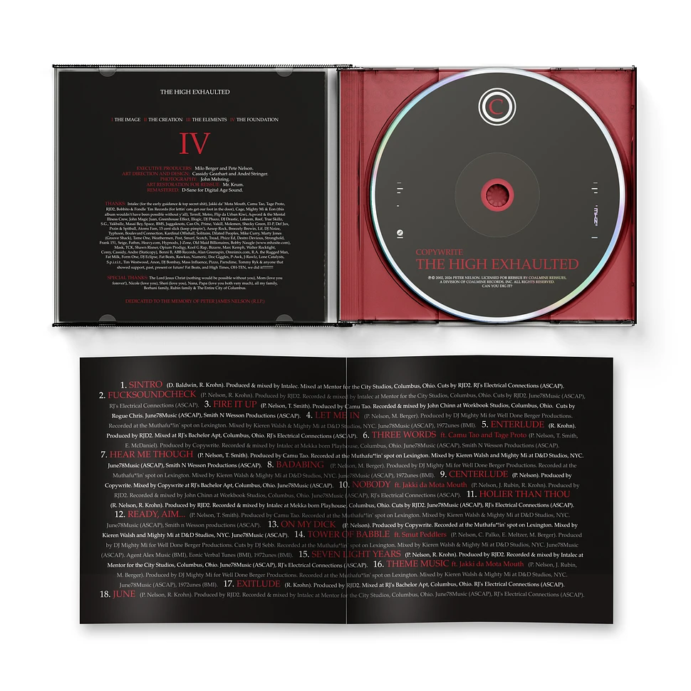 Copy Write Cd Copywrite - The High Exhaulted - CD - 2003 - US - Reissue | HHV