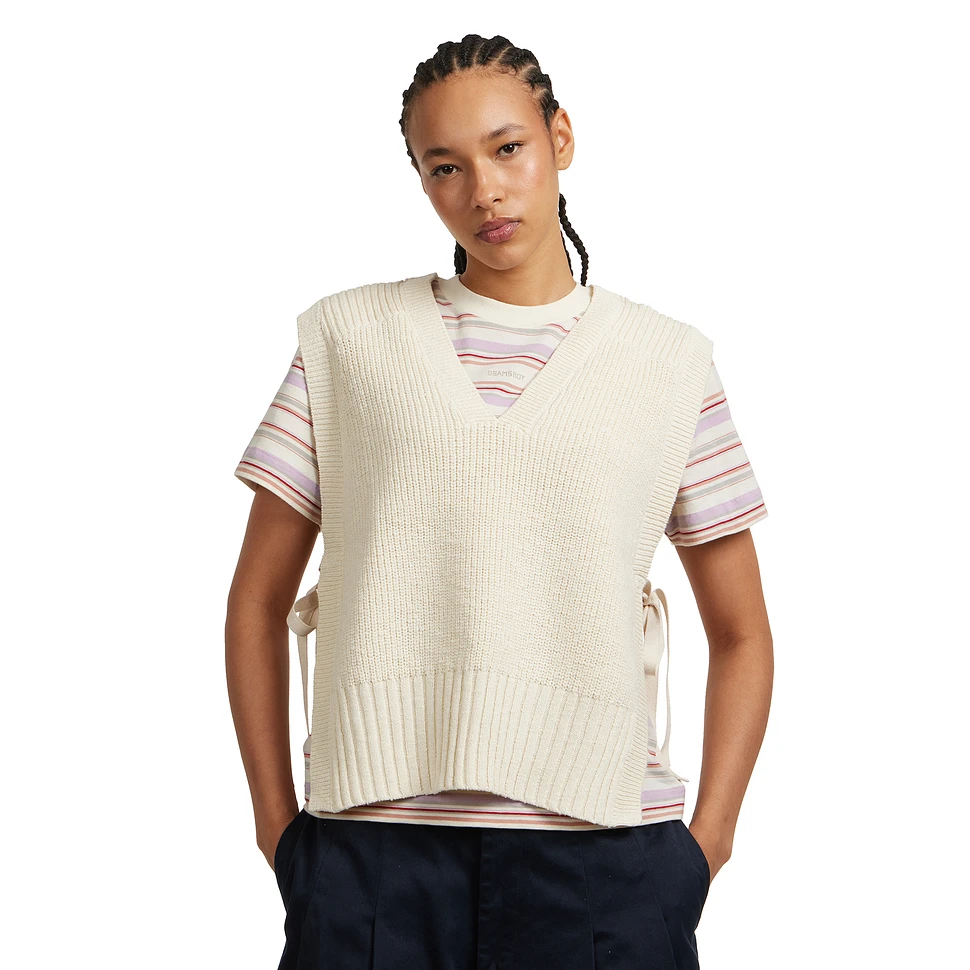 Side Ribbon Red Cross Vest