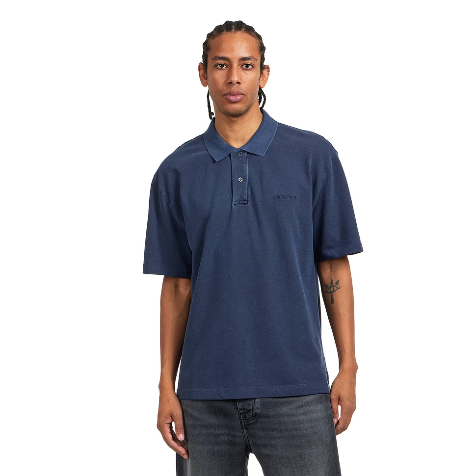 S/S Wayne Polo "Garment Washed" Pique