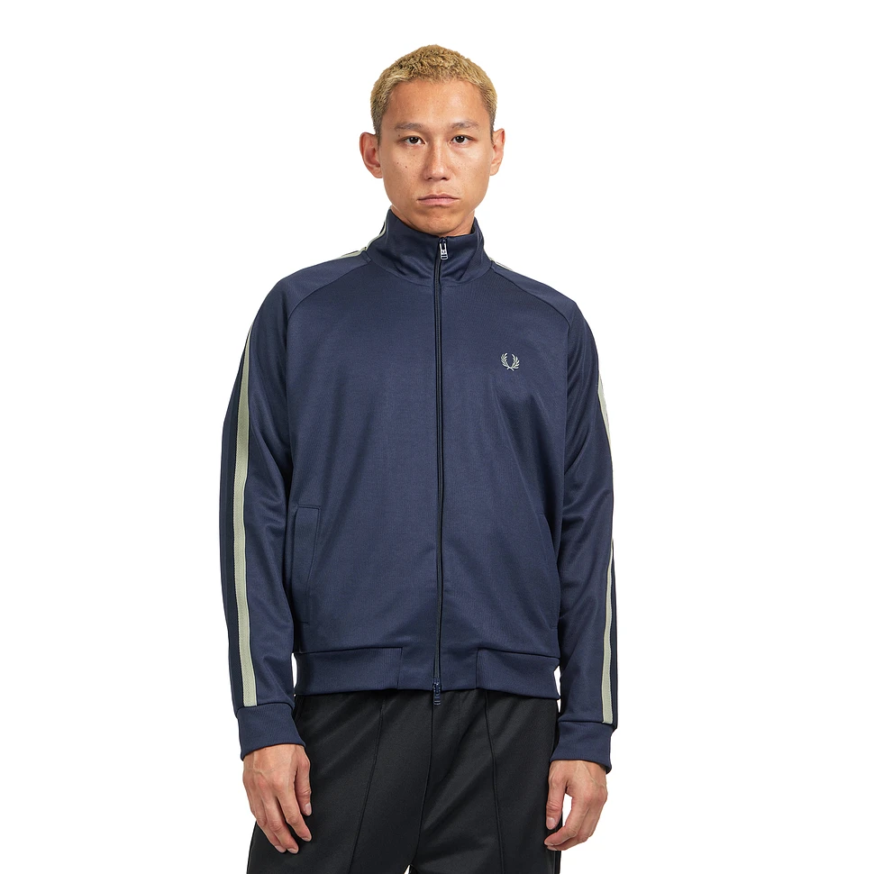 Two Tone Mesh Tape Track Jkt