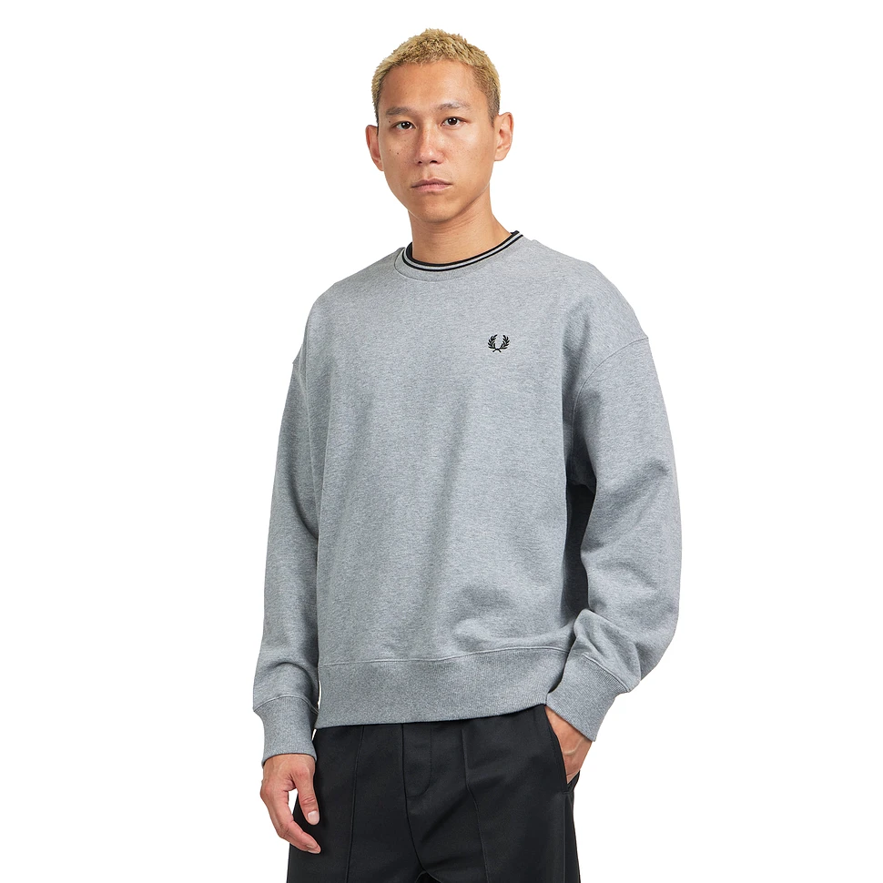 Oversized Tipped Sweatshirt