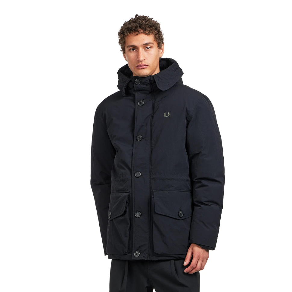 Padded Patch Pocket Parka