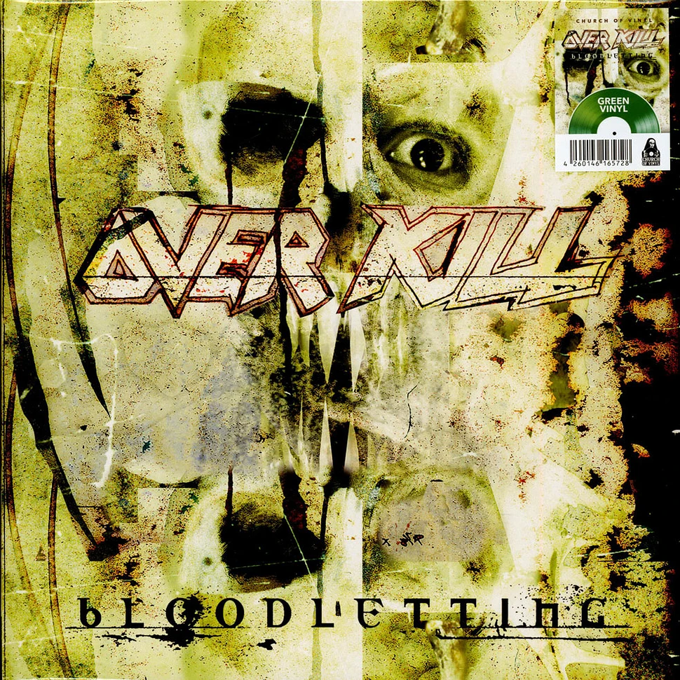 Overkill - Bloodletting Popup LP Green Vinyl Edition - Vinyl LP